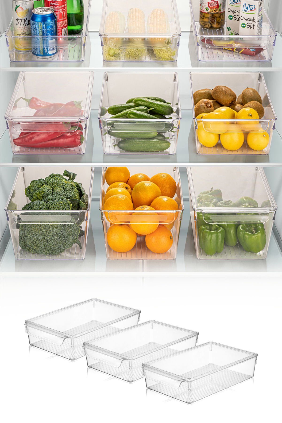 Hermia Concept Vorratsdose FRM3415, Transparent, Sonstige Küchenaufbewahrung, 100% Plastik