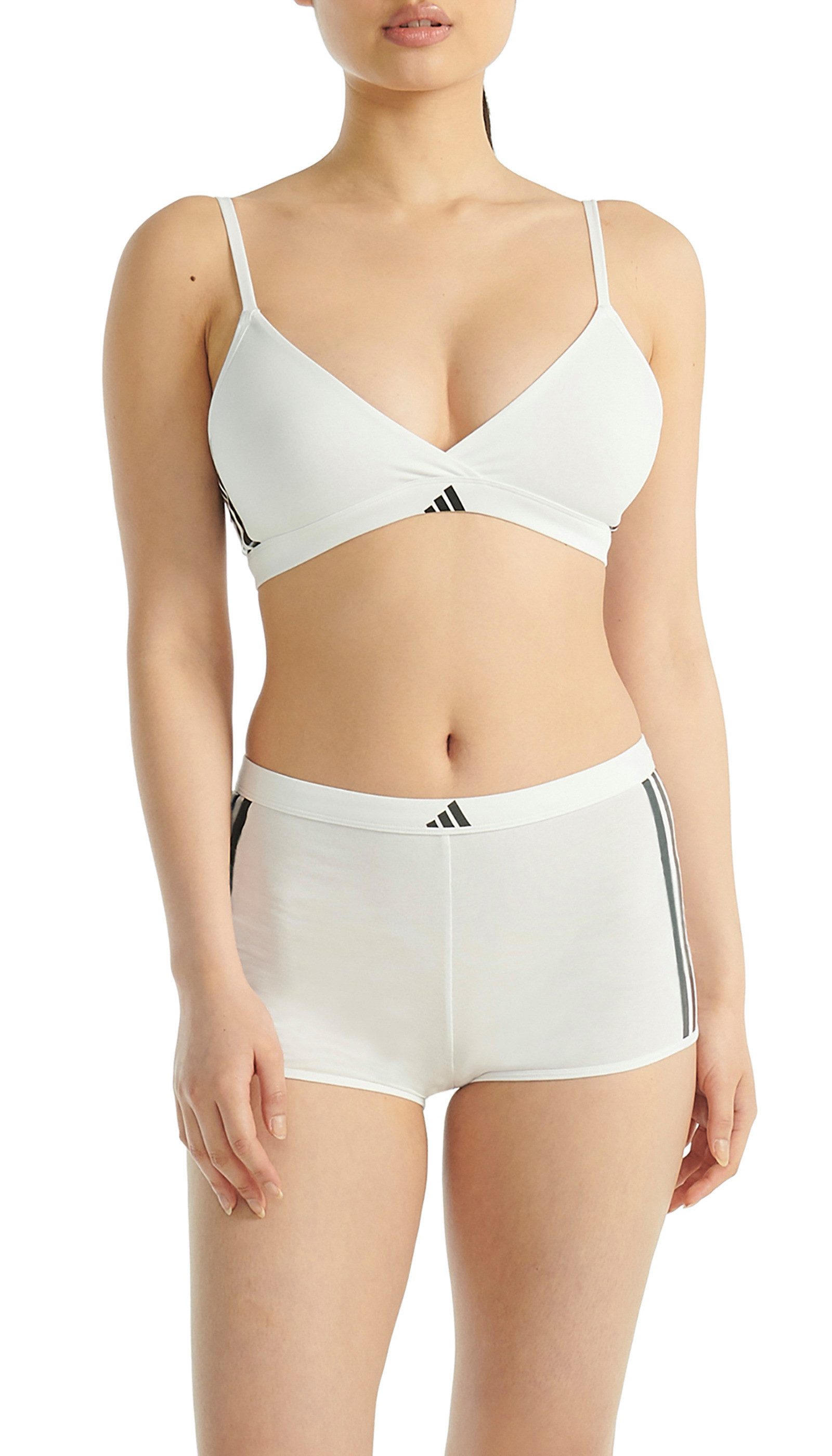 adidas Sportswear Bralette Sport Active Essentials Cotton 3 Stripes