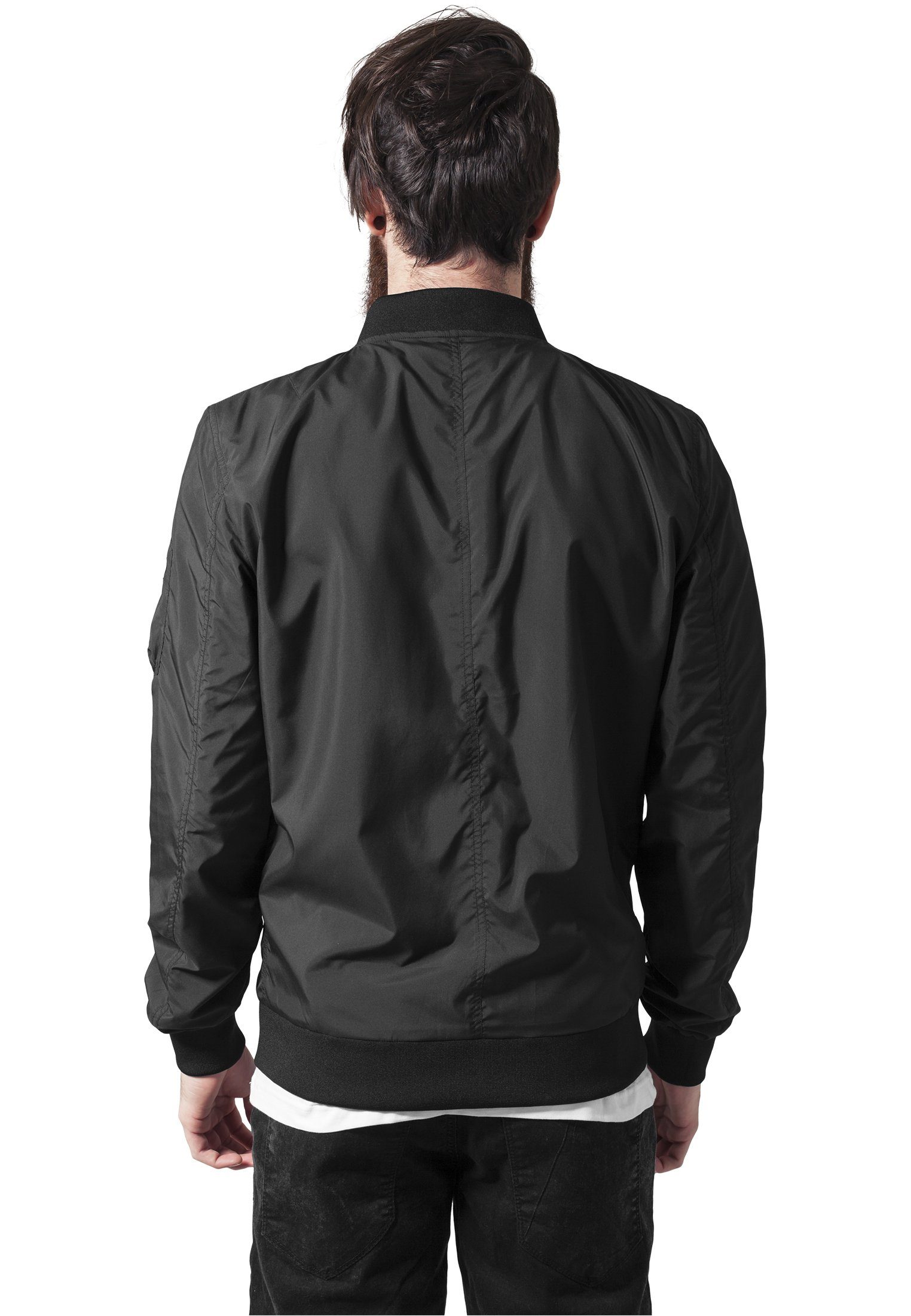 Jacket URBAN Outdoorjacke (1-St) CLASSICS Light black Bomber