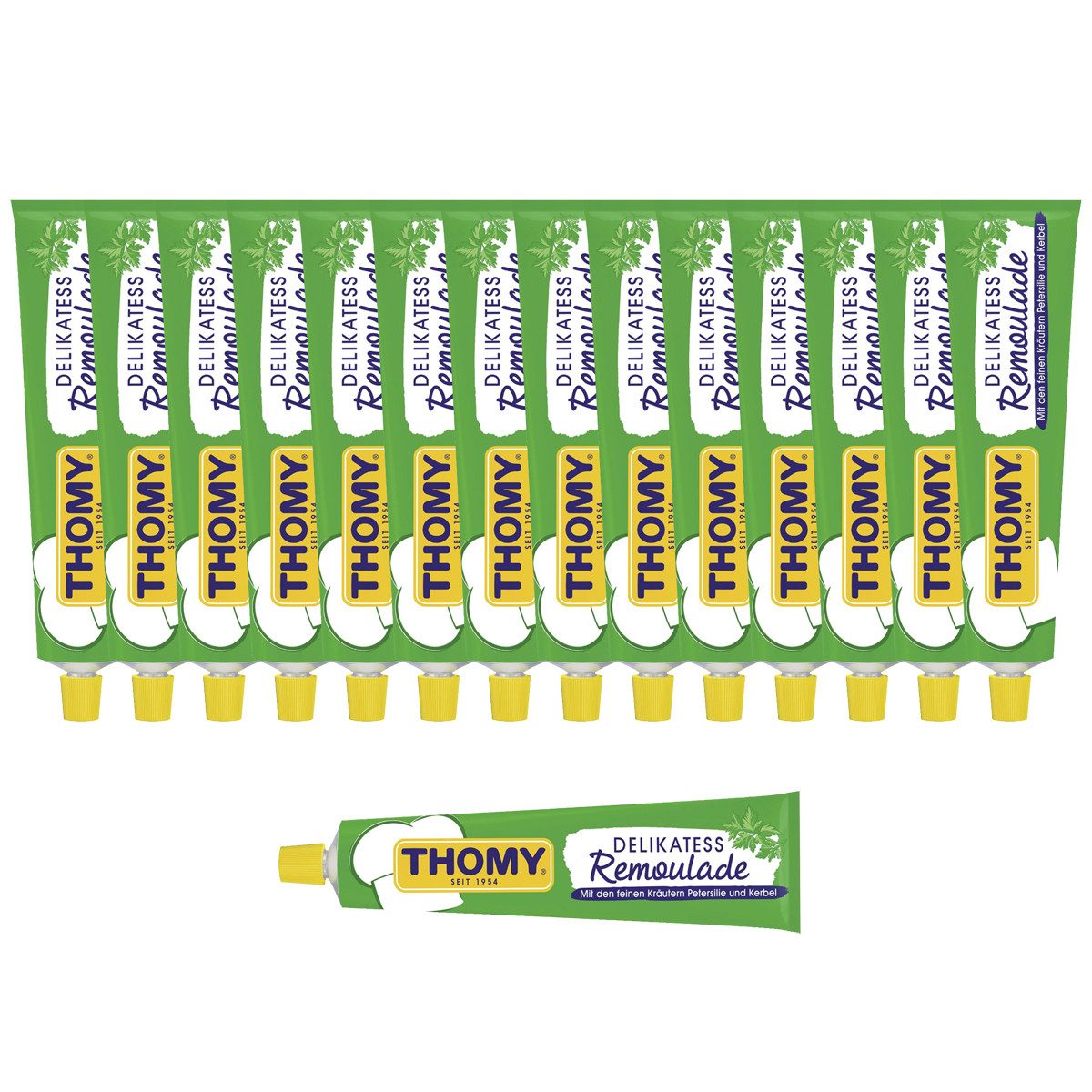 THOMY Saucen, Thomy Delikatess Remoulade cremig gewürzt mit Kräutern 100ml 15er Pack