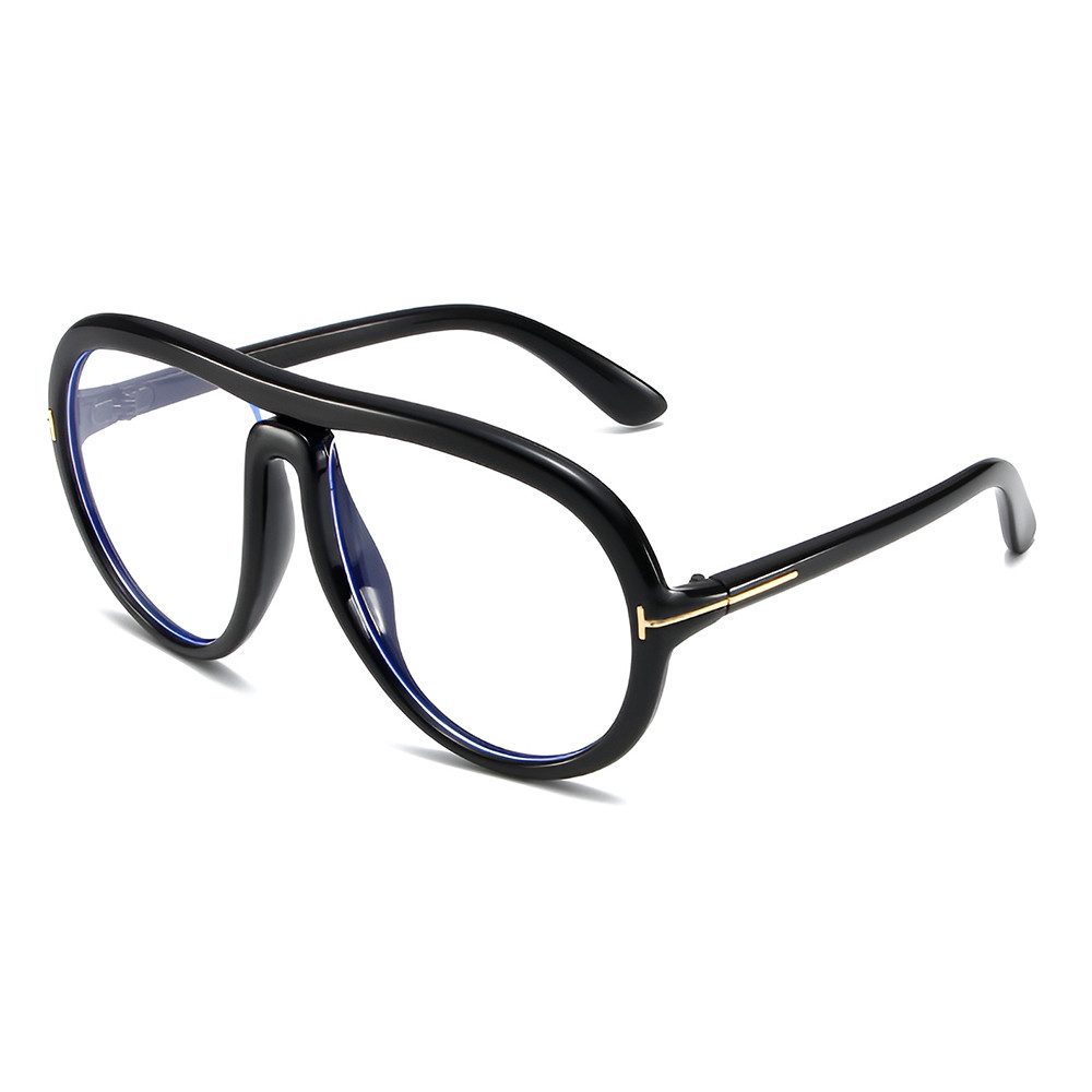PACIEA Brille Ohne Sehstärke Damen Herren Oversized Anti Blaulicht Mode