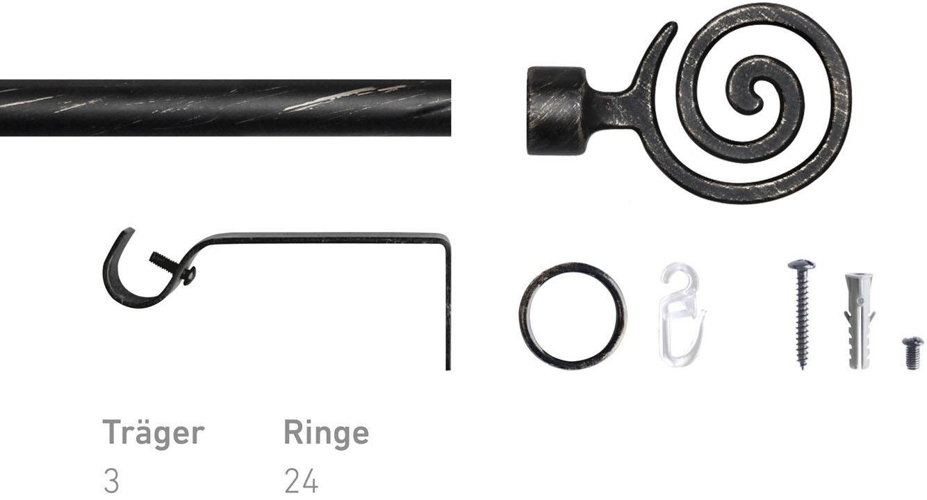 Good Life Gardinenstange Jana, Ø 13 mm, 1-läufig, Fixmaß, ausziehbar, versc günstig online kaufen