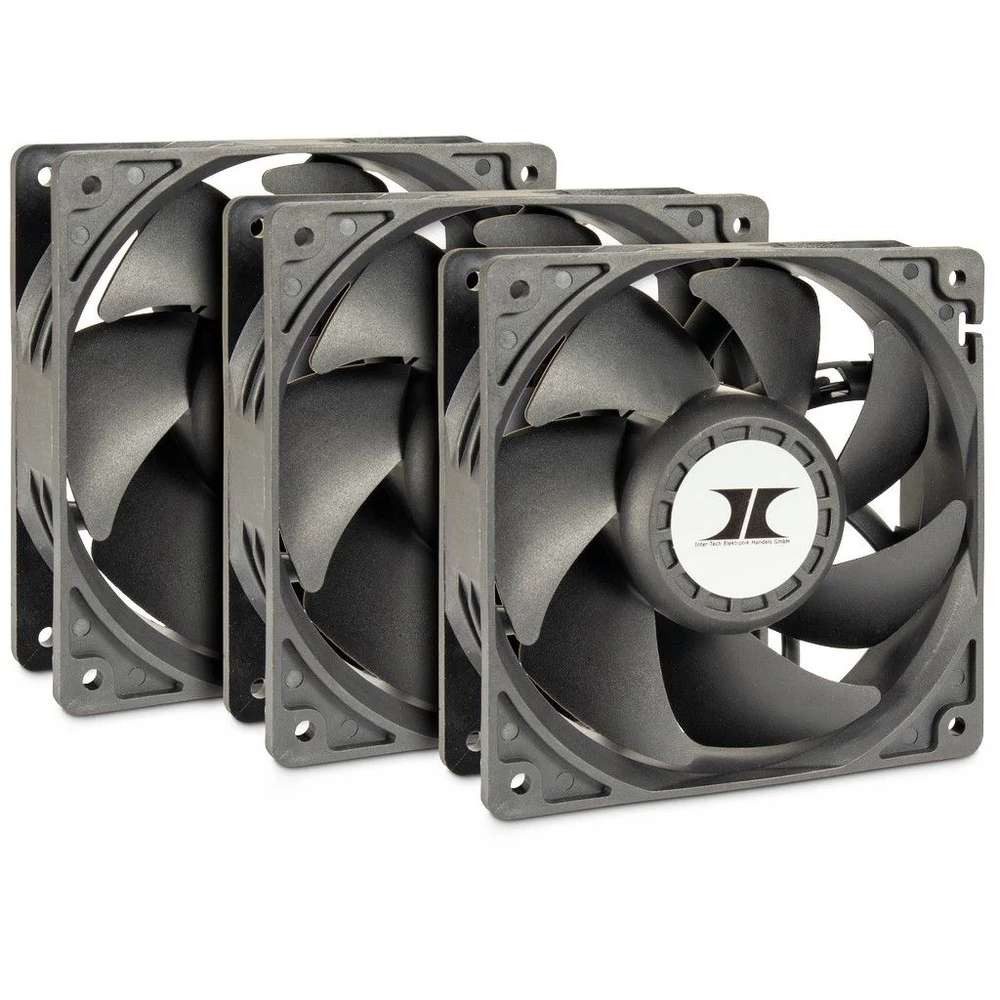 Inter-Tech PC-Gehäuse Inter-Tech 88887368 Computerkühlsystem Computergehäuse Ventilator