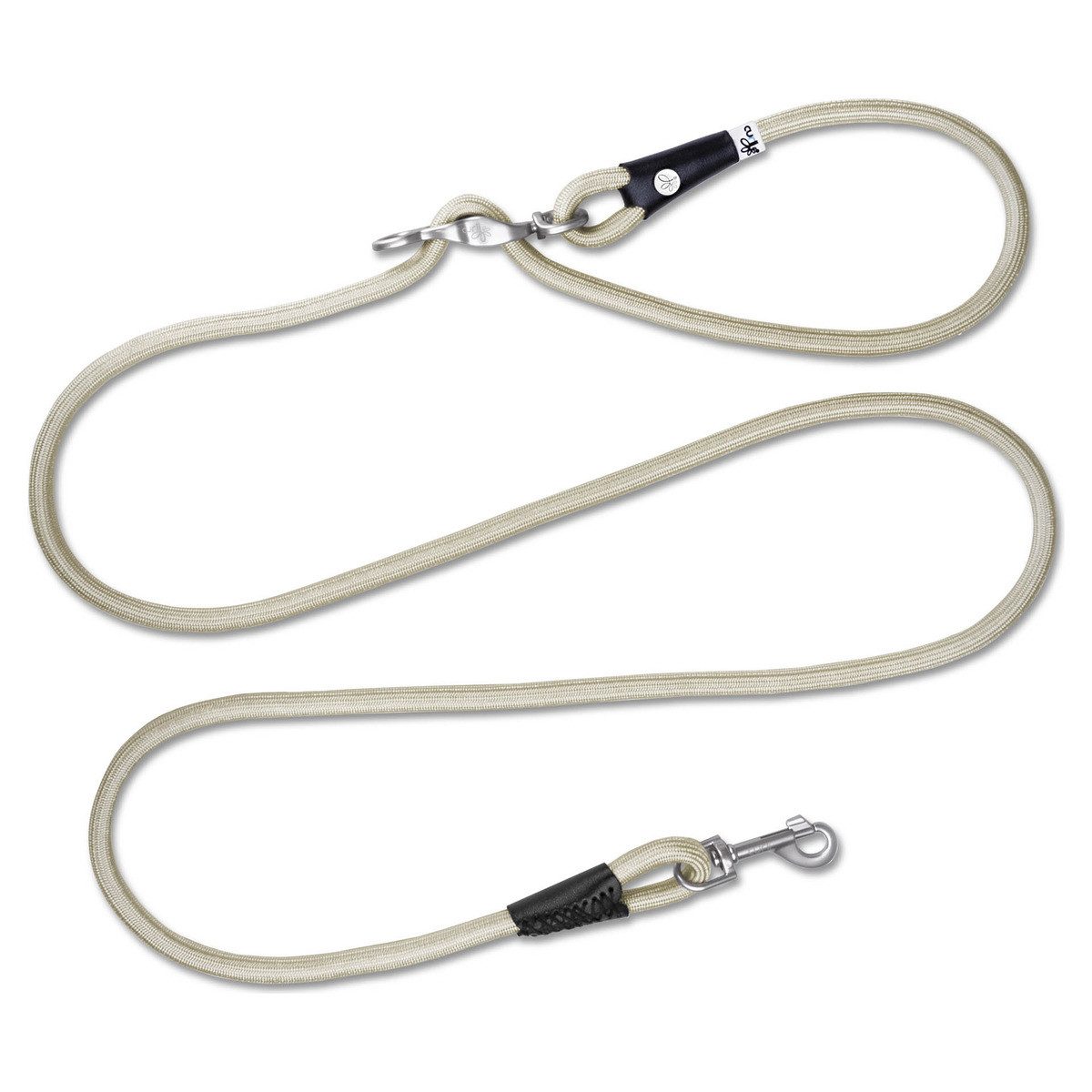 Curli Hundeleine Vario Comfort Leine Light-Tan