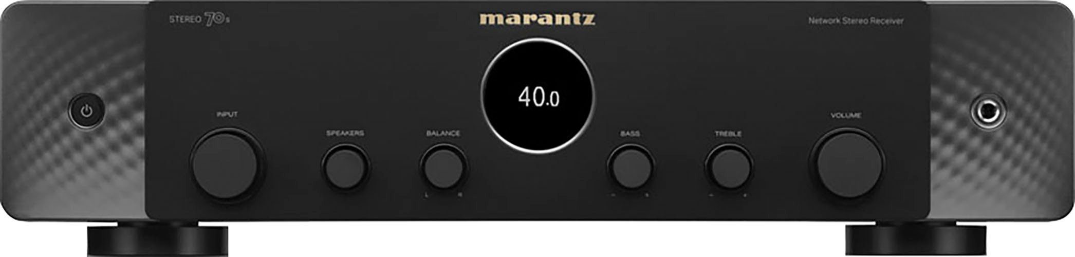 Marantz Stereo schwarz LAN AV-Receiver 2.1 (Bluetooth, 70S (Ethernet), WLAN)