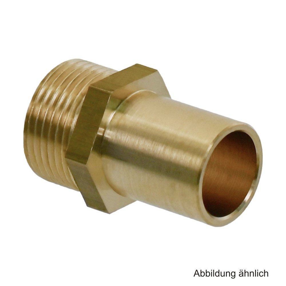TIEMME Heizkörper TIEMME Rohrstutzen 22 mm x 3/4" AG breite Ausführung