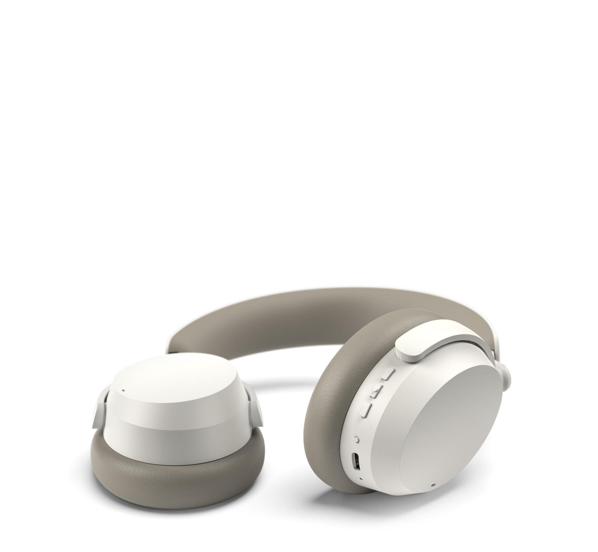 White Bluetooth) Sennheiser (Active Noise Wireless Cancellation, Over-Ear-Kopfhörer ACCENTUM