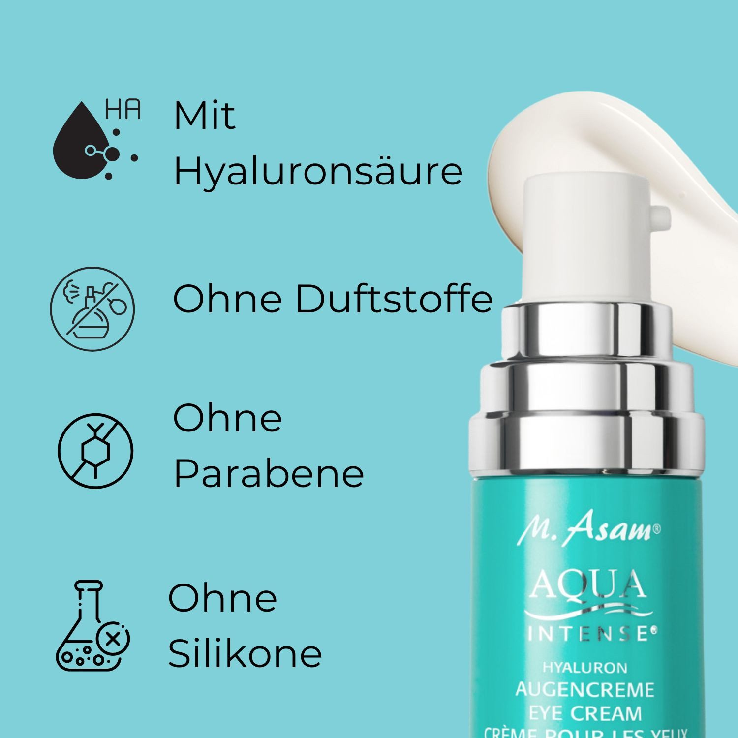 M. Asam Augencreme Aqua Intense Hyaluron Augencreme