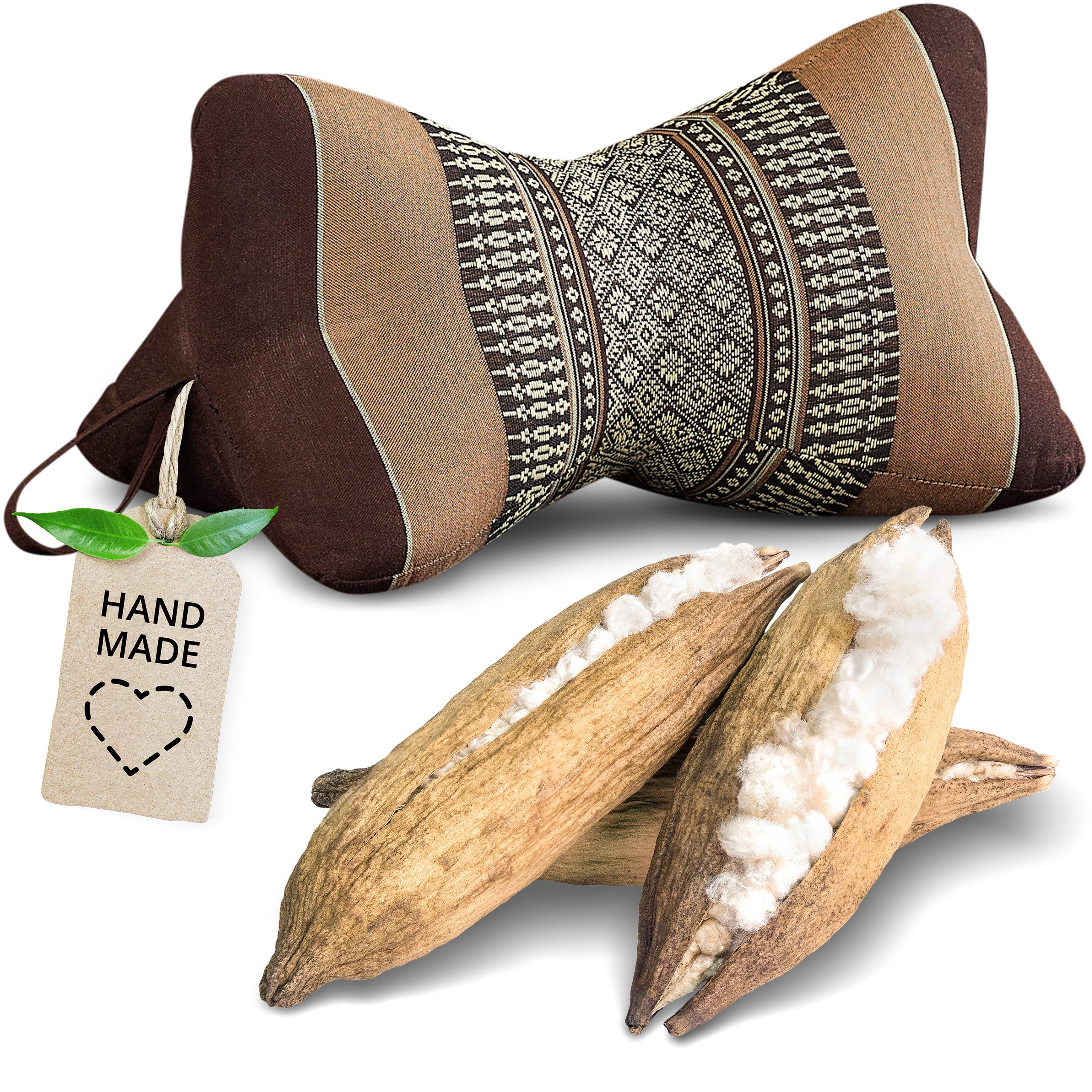 livasia Nackenstützkissen Knochenkissen, vegan und handgefertigt, Ø 15x32cm günstig online kaufen