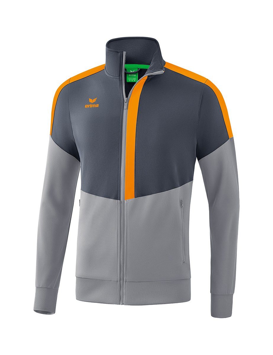 Erima Trainingsjacke Squad Worker grau/orange Herren günstig online kaufen
