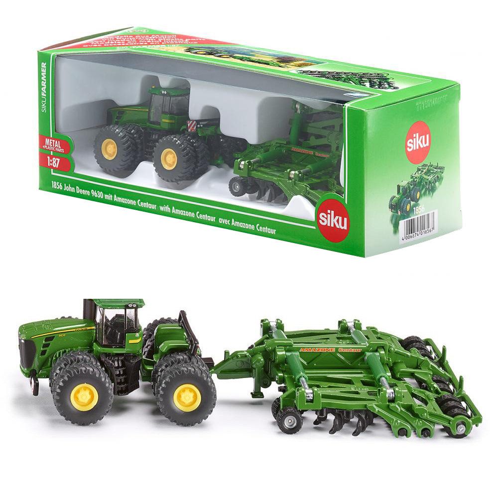 SIEPER Modelltraktor siku John Deere 9630 mit Amazone Centaur 1:87