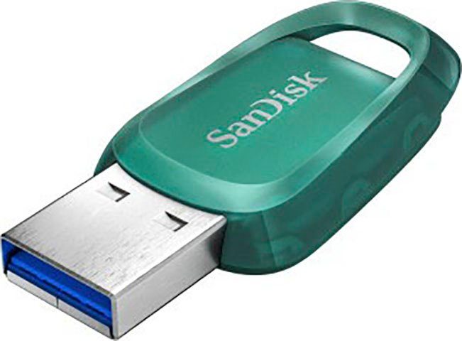 Sandisk Cruzer Ultra Eco 128GB USB-Stick (USB 3.2, Lesegeschwindigkeit 100 MB/s)