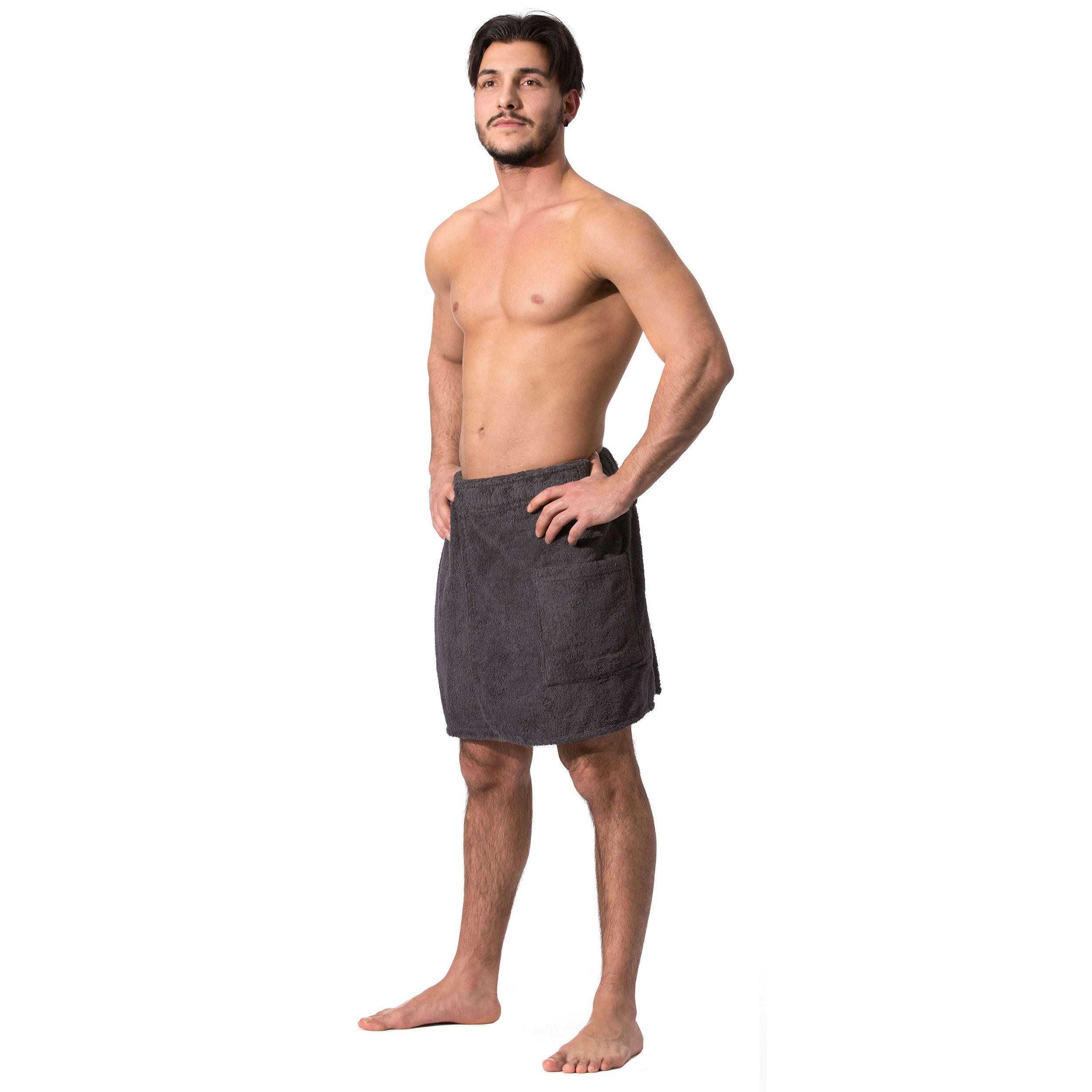 ZOLLNER Kilt, 100% Baumwolle, Gummizug, Klettverschluss, Klettverschluss, 100% Baumwolle, vom Hotelwäschespezialisten