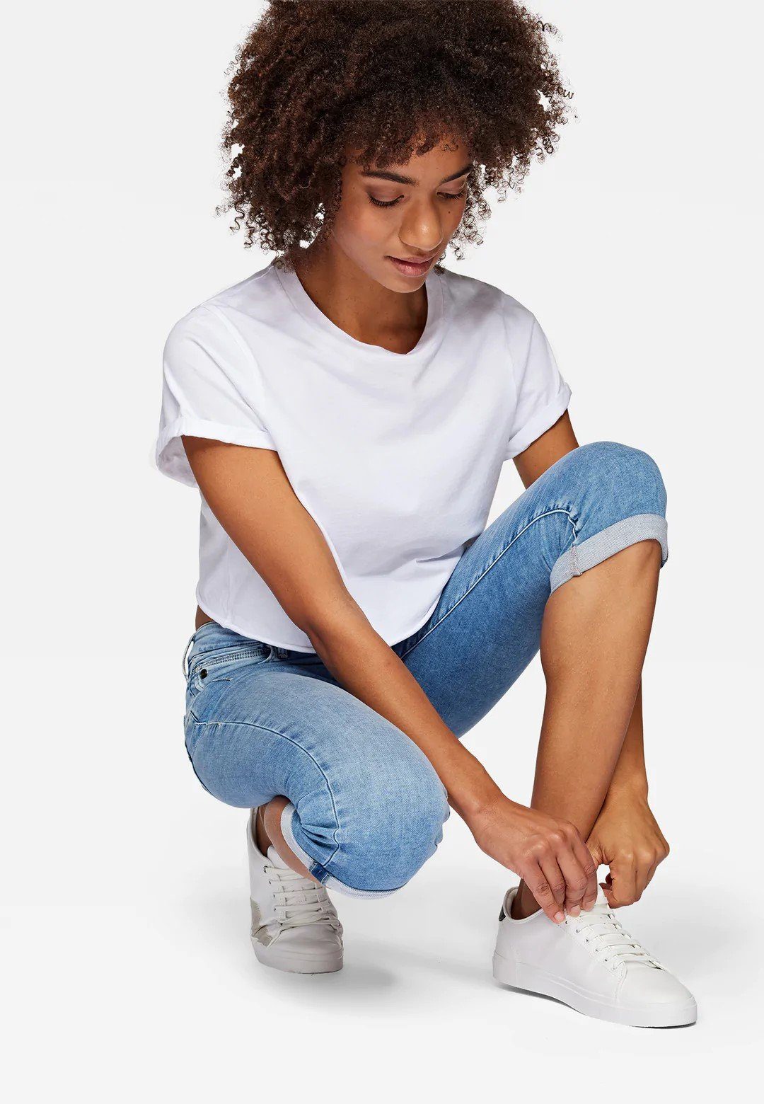 Mavi Jeansbermudas Alma Jeans Capri Short Bermuda Sommerhose Hose Hüfthose Leichter jeans – Bild 3 von 5