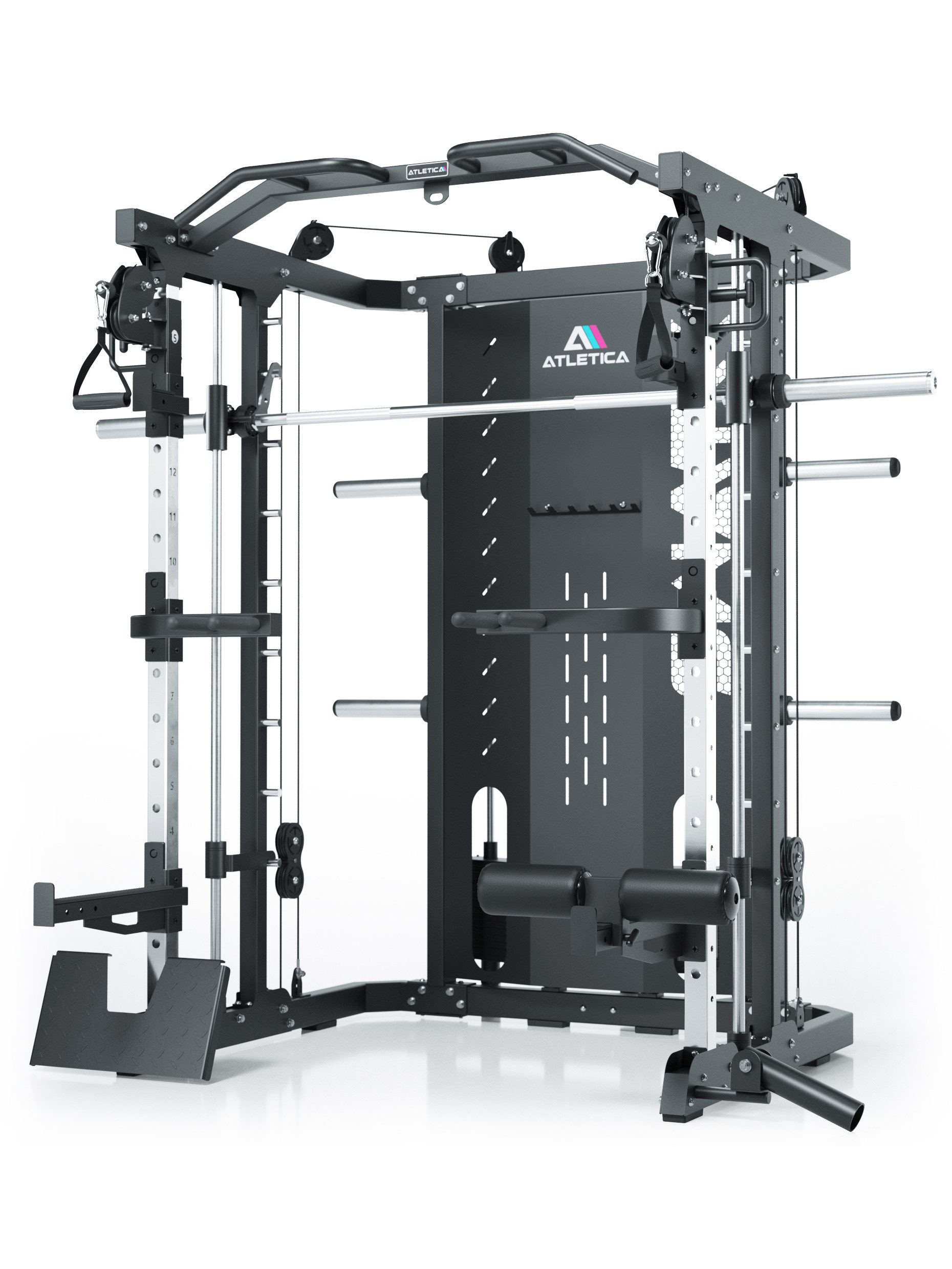 ATLETICA Kraftstation SWAT Multipresse, Performance Version, 2 x 75 kg Gewichte