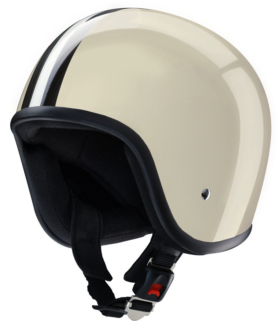 Redbike Motorradhelm RB-681 Replica DDR Jethelm, Ratschenverschluss