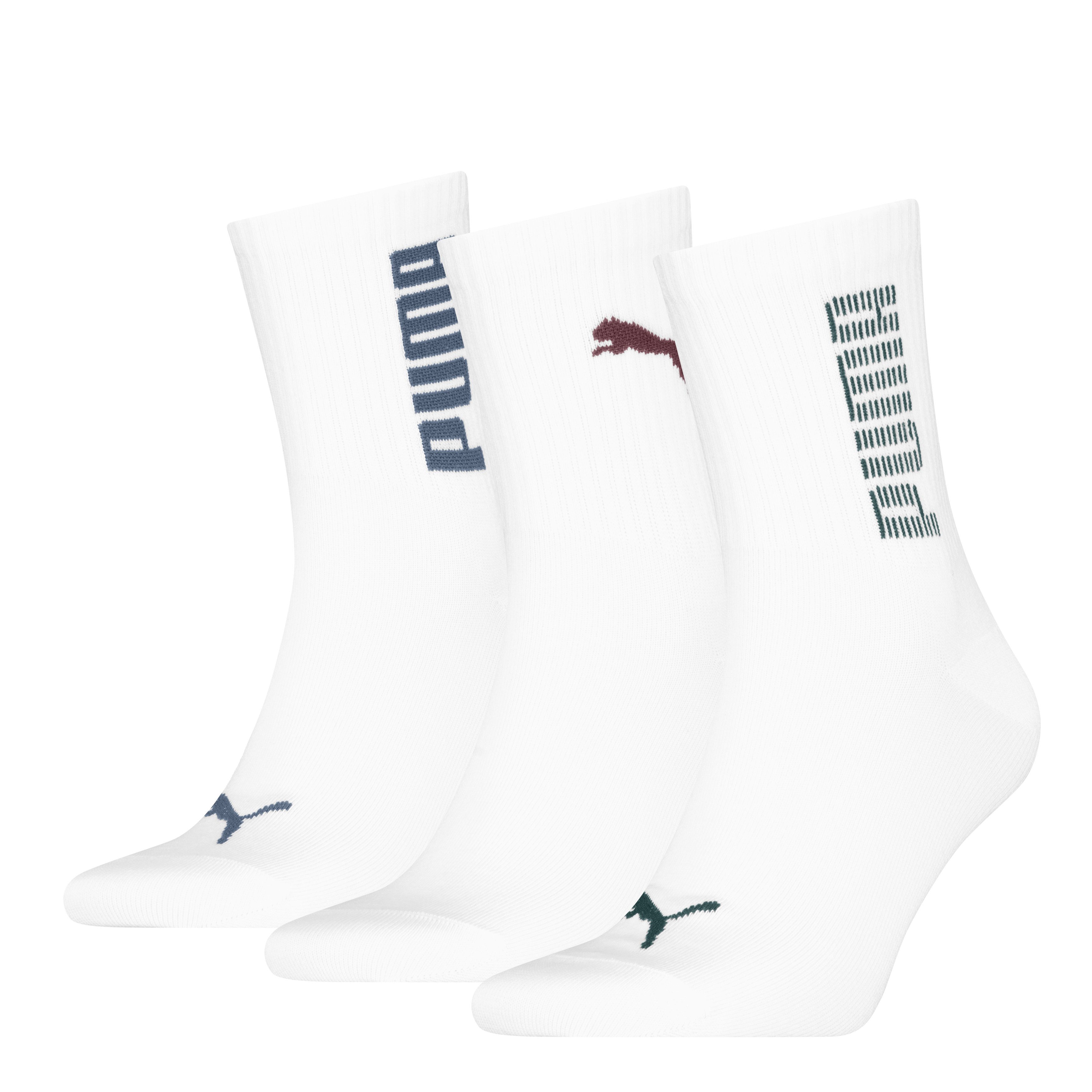 PUMA Socken PUMA UNISEX RIB LOGO SHORT SOCK 3P (3er Pack) günstig online kaufen