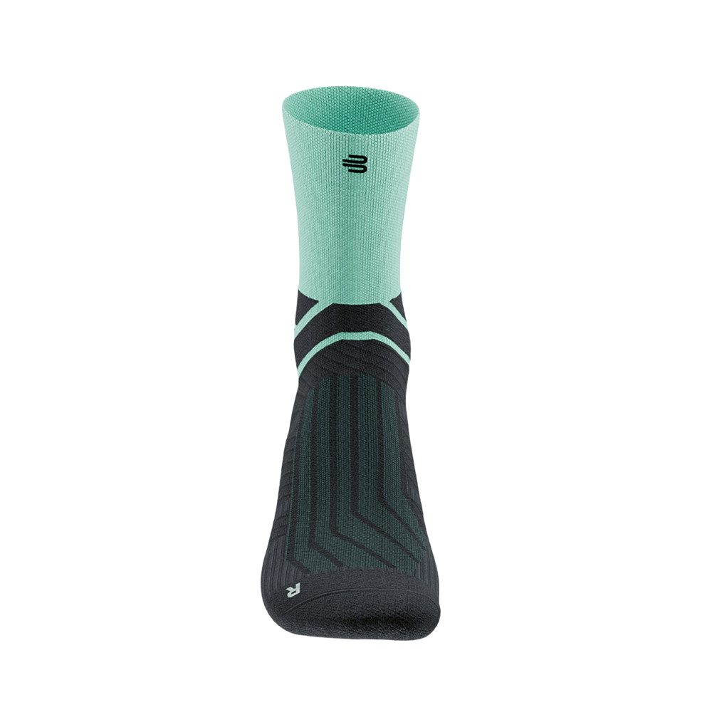 Bauerfeind Sportsocken RUN PERFORMANCE MID CUT SOCKS atmungsaktives High-Performance-Gestrick