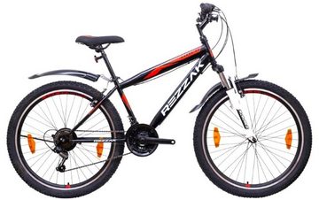 Rezzak Mountainbike 26 Zoll MTB Mountainbike Fahrrad Herren Jugendfahrrad, 21 Gang Shimano, Kettenschaltung