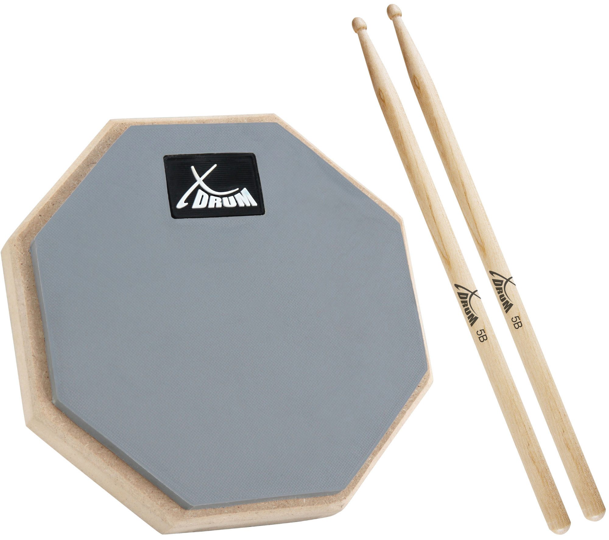 Schlagzeug TF-6 TrueFeel Practice Pad 6" inkl. Tasche Sticks Set