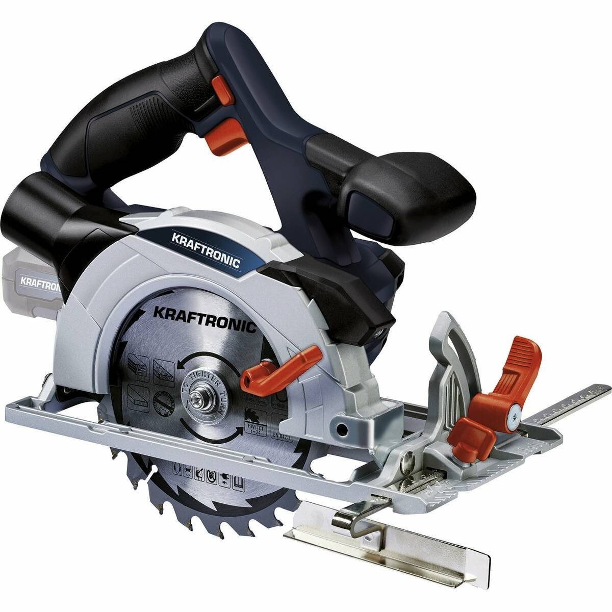 KRAFTRONIC Akku-Handkreissäge KT-HK 18 Li-Solo, Solo, ohne Akku & Ladegerät, Power X-Change, Spindelarretierung