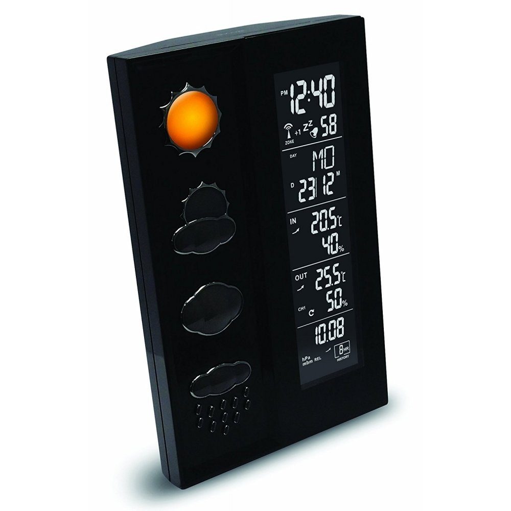 Funkwetterstation WS 6650 - Wetterstation - schwarz
