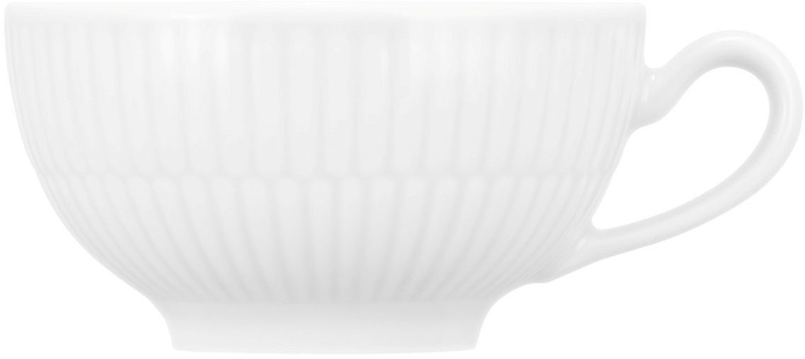 Seltmann Weiden Tasse Amina, 1-tlg., Porzellan, Teetasse aus Porzellan mit Relief