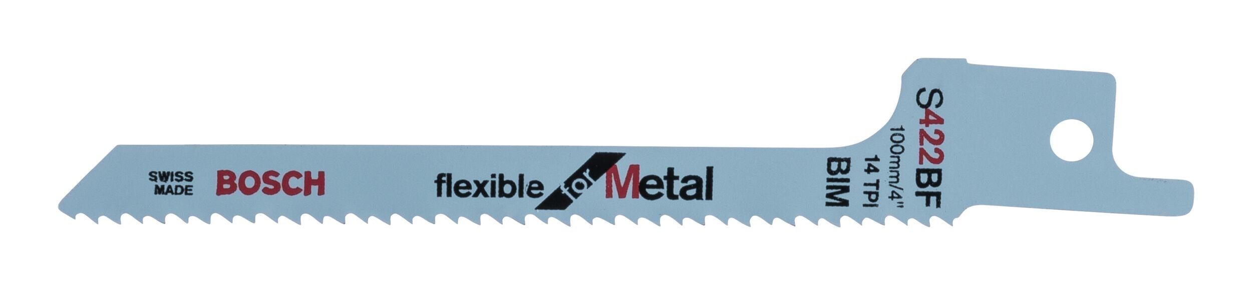 (2 422 Flexible Säbelsägeblatt Stück), S BF Metal BOSCH for - 2er-Pack