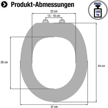 CORNAT WC-Sitz WC-Sitz Tiger Außergewöhnliche 3D-Optik - Hochwertiger Holzkern