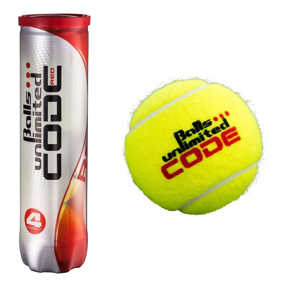 Tennisball Code Red 4 Pack - Tennisball