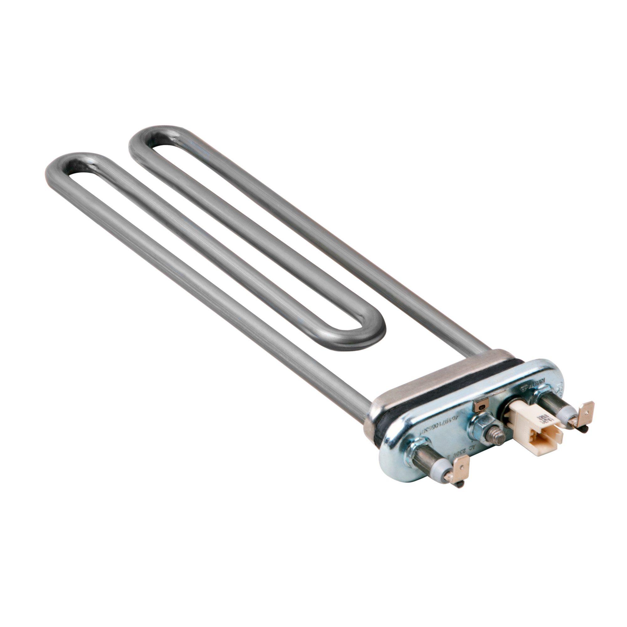 VIOKS Heizkörper Heizelement Ersatz für Whirlpool 481225928823, 2050W 230V mit Fühler für Geräte mit Edelstahlbottich