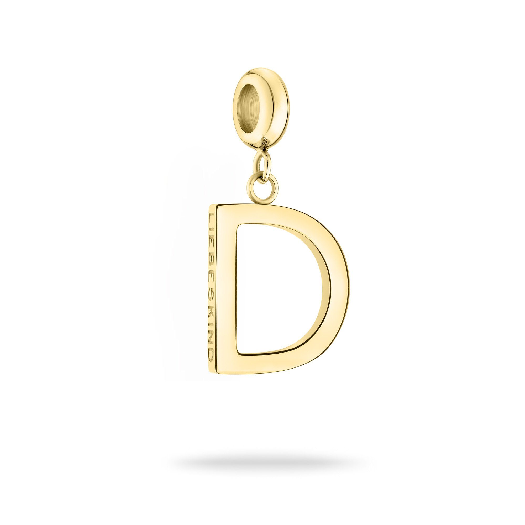 Kettenanhänger D silver Edelstahl