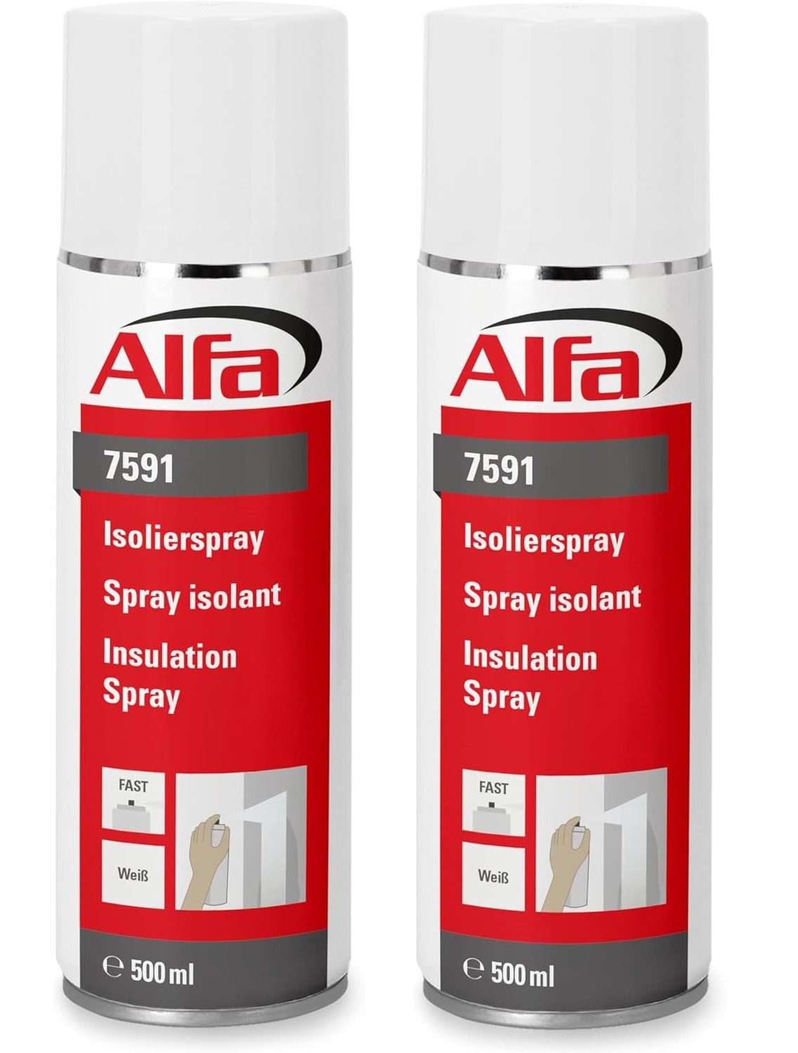 Isoliergrundierung Isolierspray Grundierung weiß 500 ml