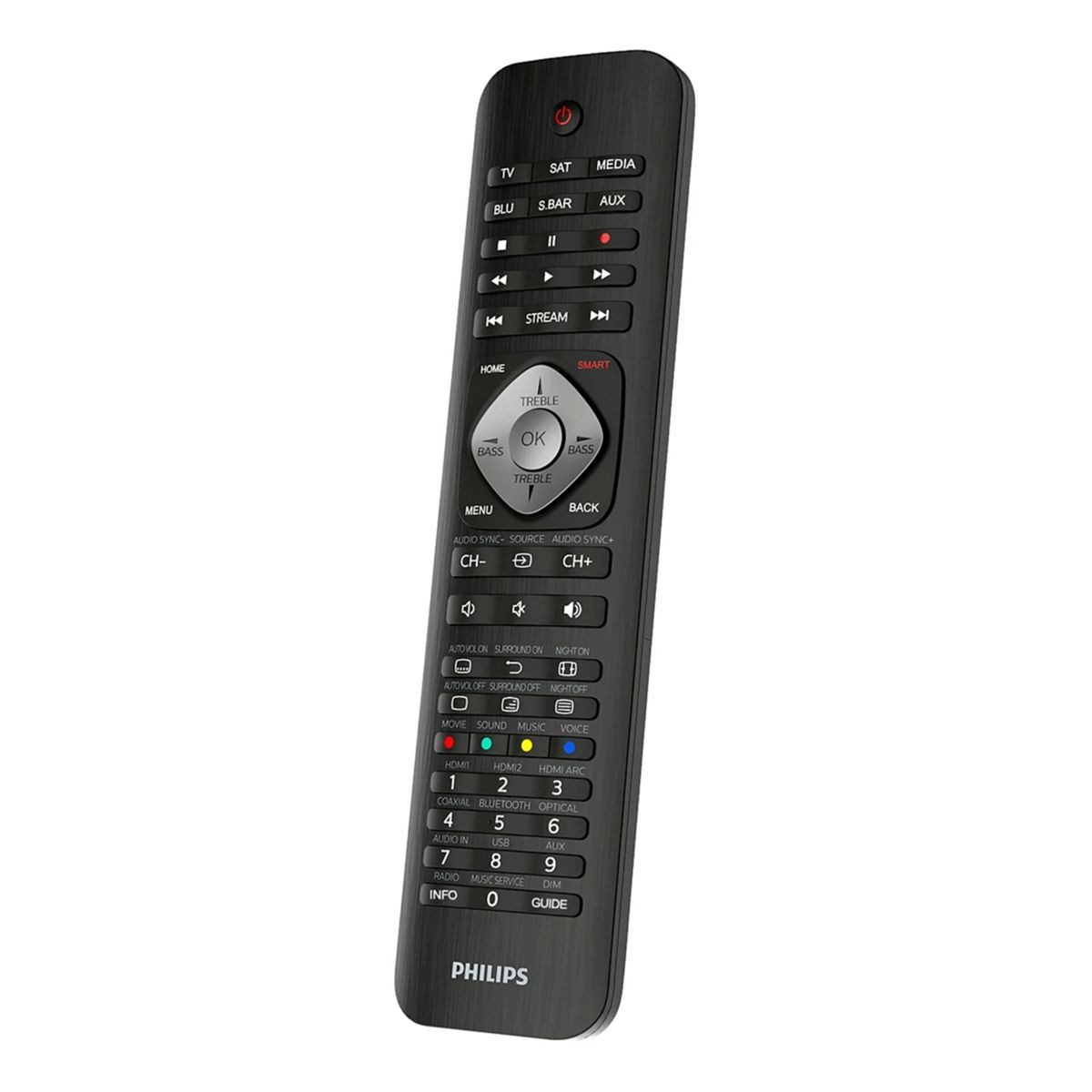 Philips 6-in-1 TV Ersatzfernbedienung Universal-Fernbedienung