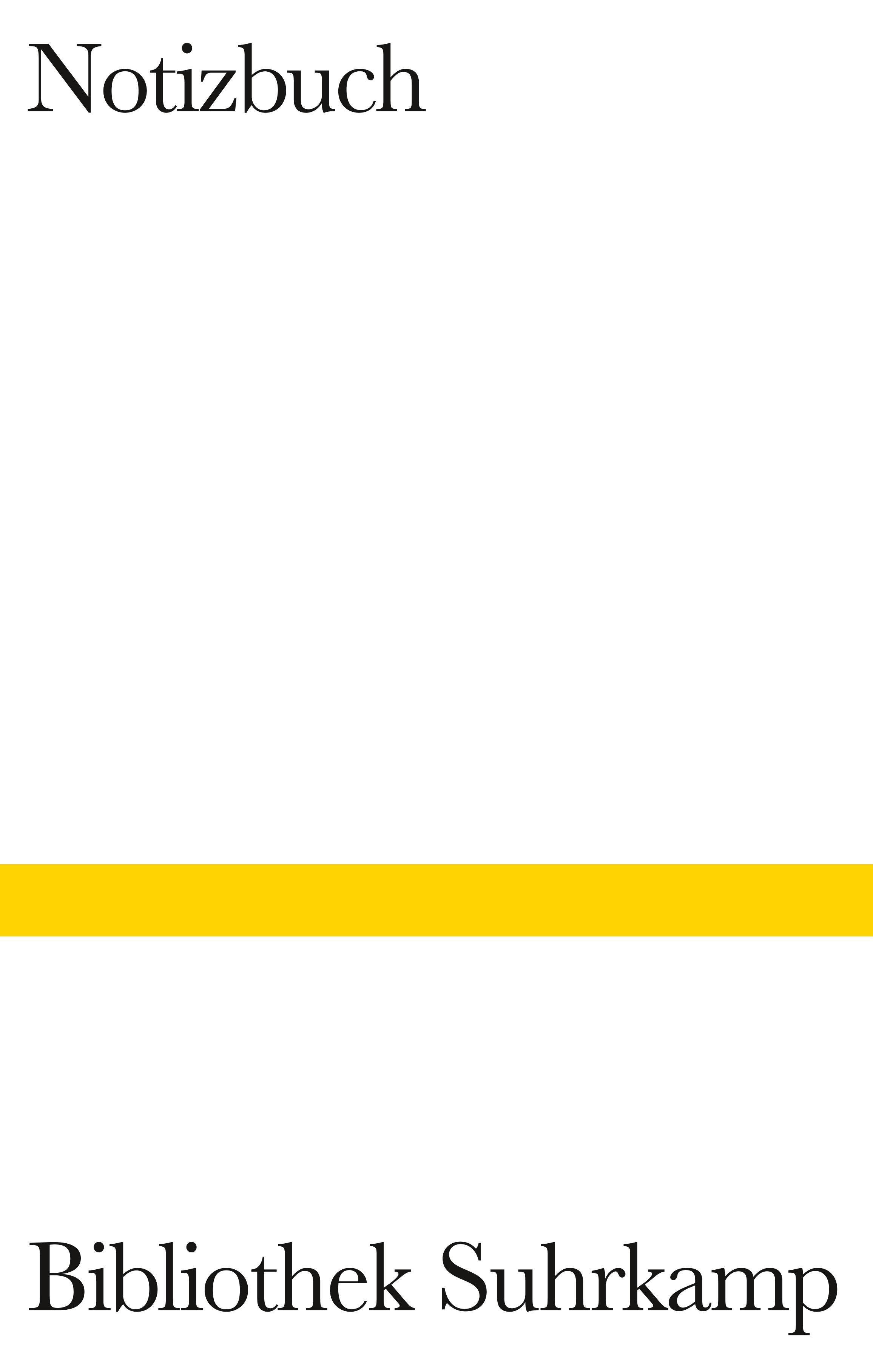 Suhrkamp Verlag Notizbuch Bibliothek Suhrkamp Notizbuch