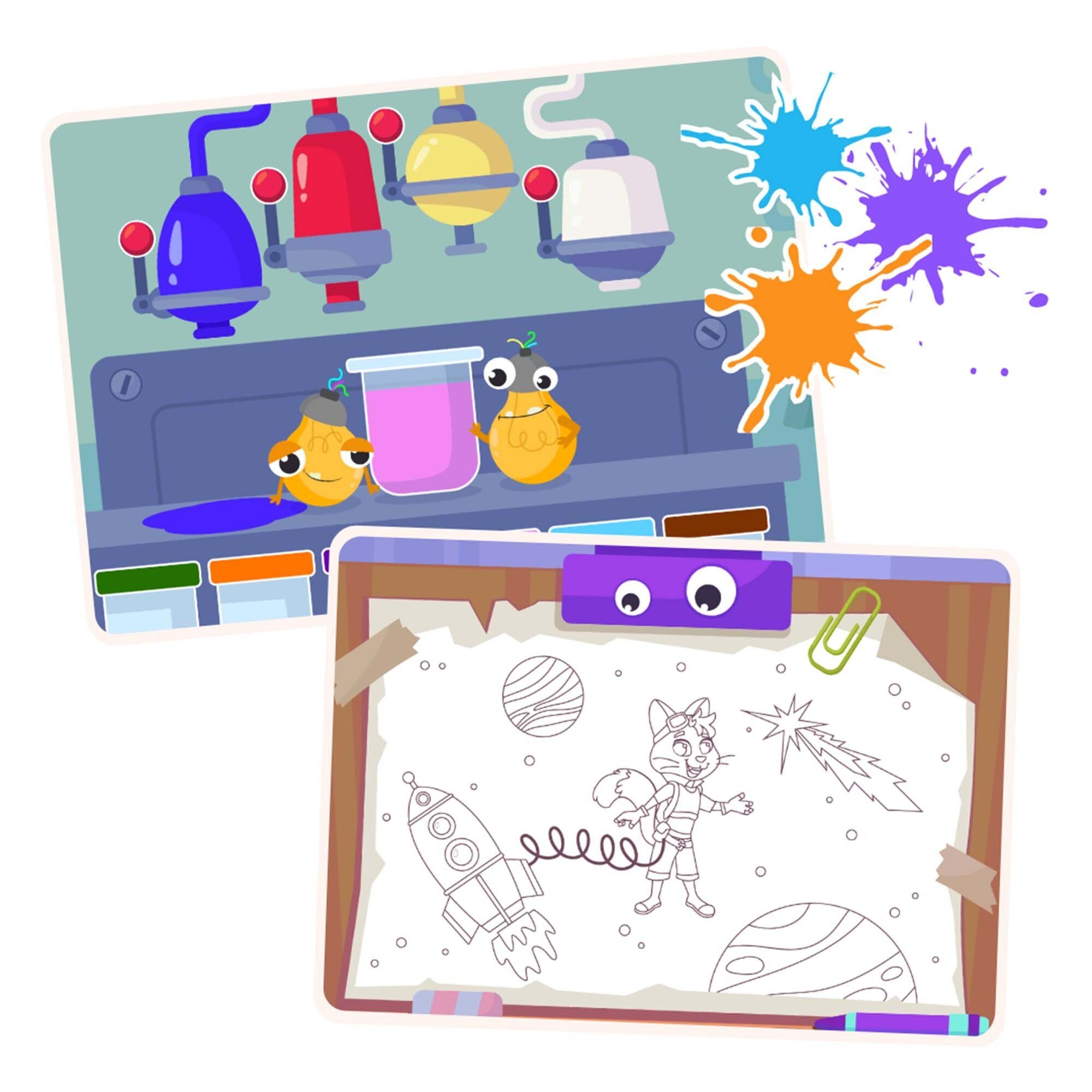 Edurino Lernspielzeug Juki Lernfigur Kreativität & Malen I Farbenlehre I ab günstig online kaufen