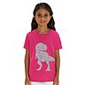 Tshirt Farbe: Raspberry - Dino Silver