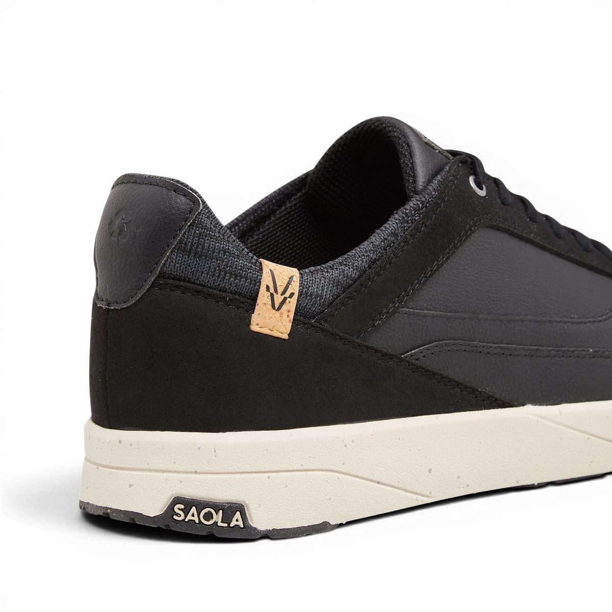 SAOLA Quito schwarz/weiss Herren Sneaker