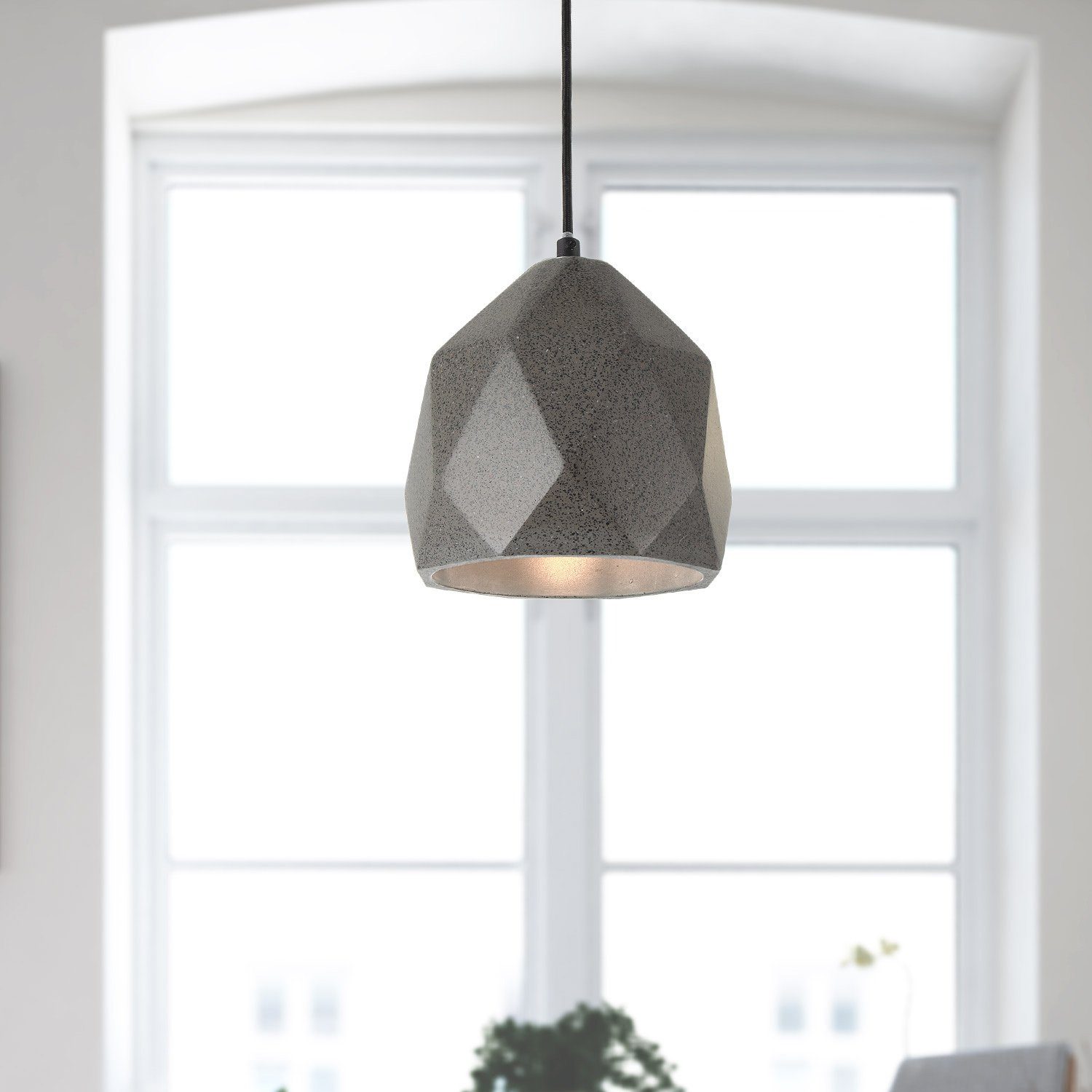 Paco Home Lampe Leuchtmittel, ohne Höhenverstellbar LED, Esszimmer FREE-TOWN, Wohnzimmer Für Pendelleuchte Küche, E27