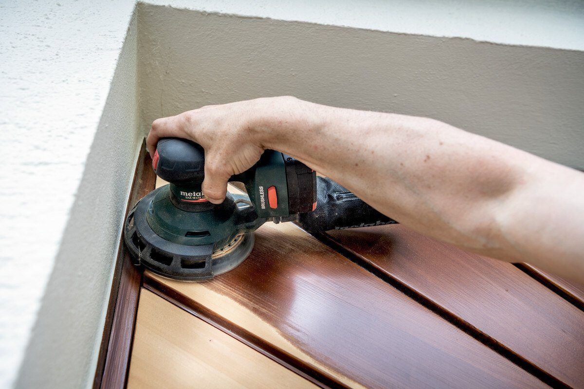 metabo Akku-Exzenterschleifer SXA 18 LTX 150 BL, max. 10000 U/min, 20000 U/min, Ohne Akku