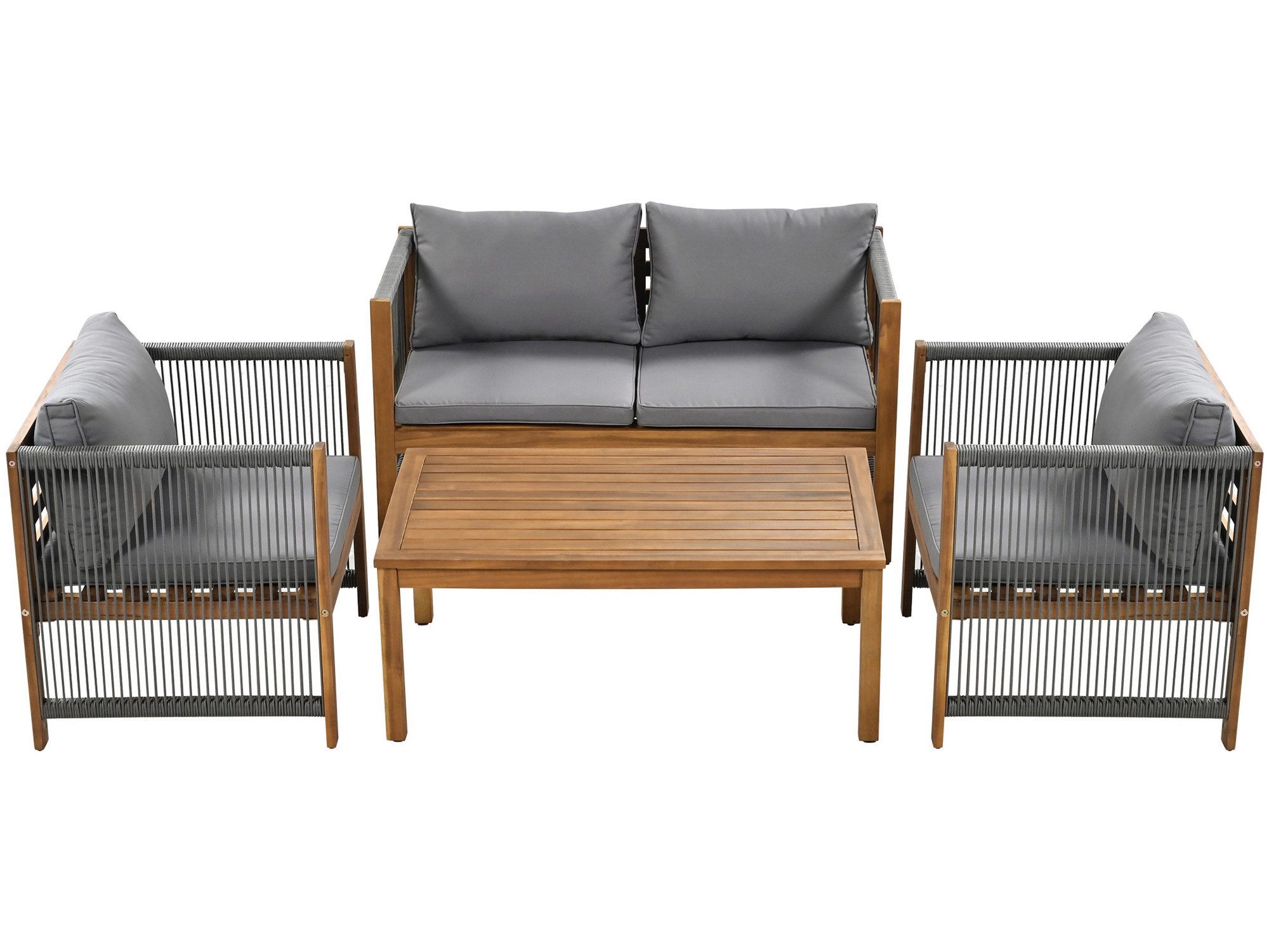 KLAM HOME Gartenlounge-Set Gartenmöbel Set mit günstig online kaufen