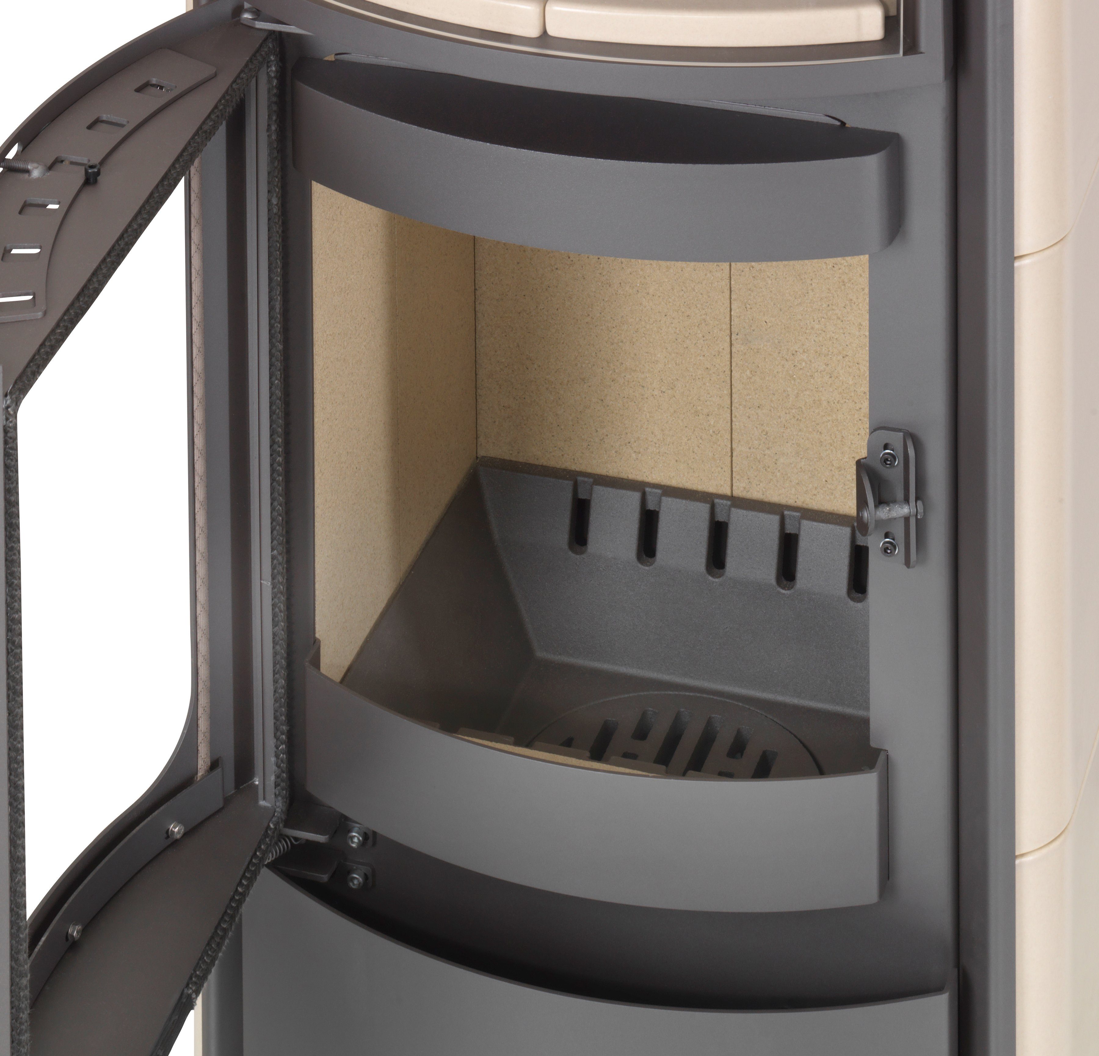 HARK Kaminofen »Opera B Kachel creme«, 7 kW, Dauerbrand