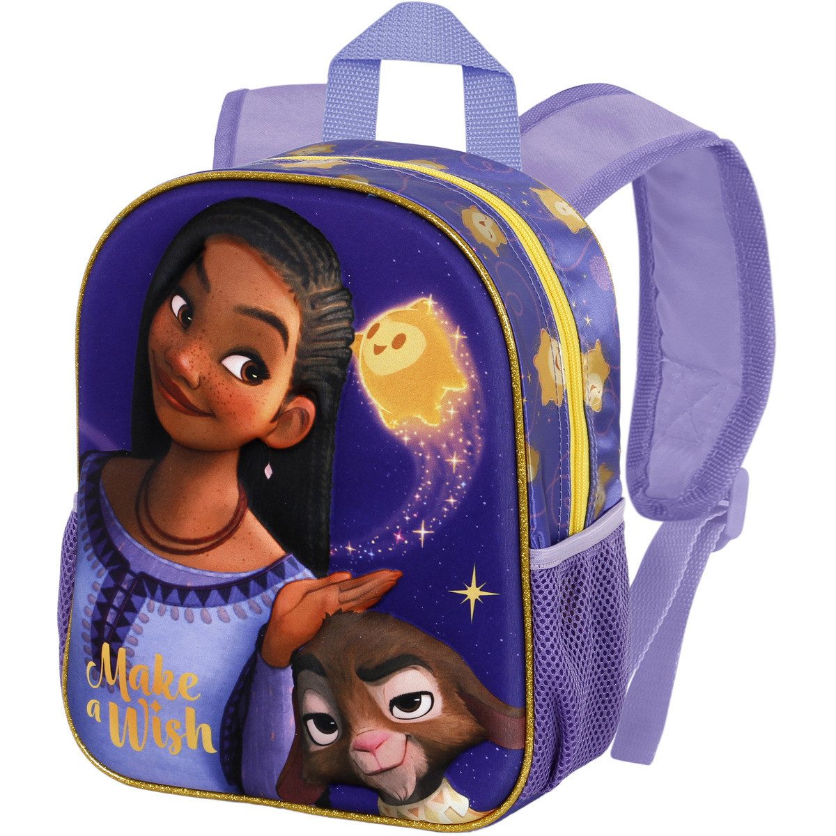Disney Kinderrucksack Wish Star-Small 3D Unisex Kinder
