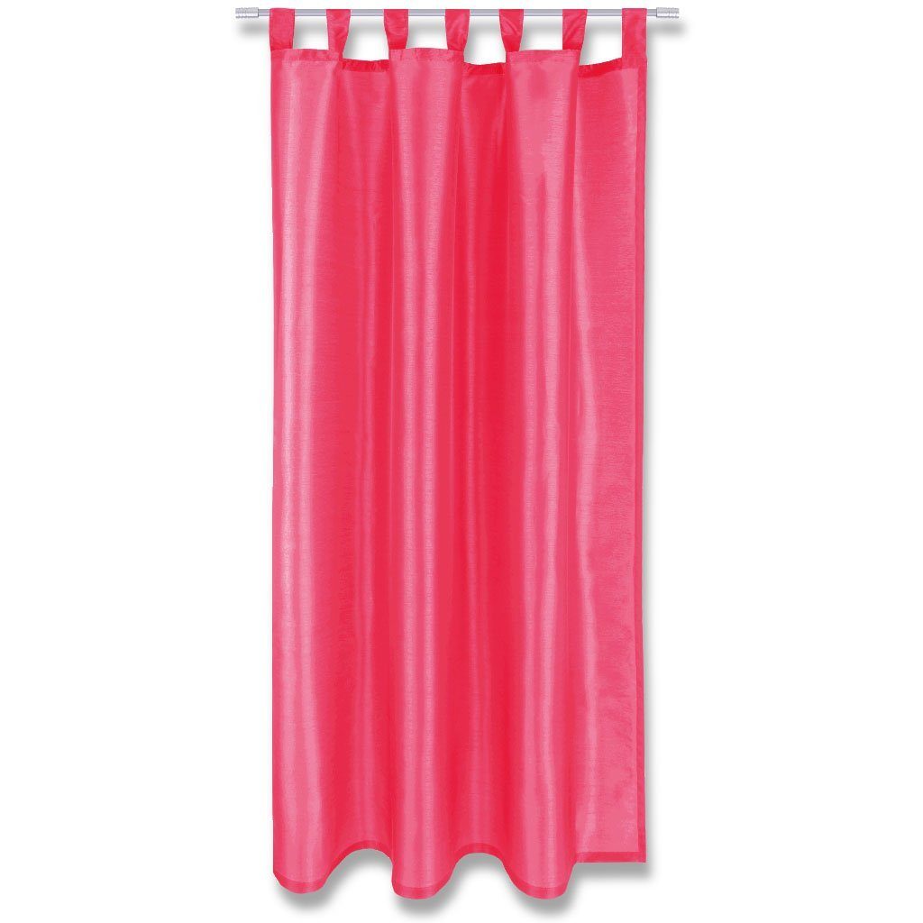 Arsvita Vorhang (1 St), Schlaufen, blickdicht, Microfaser, Gardine in vielen Größen und Farben - Schlaufen / Kräuselband