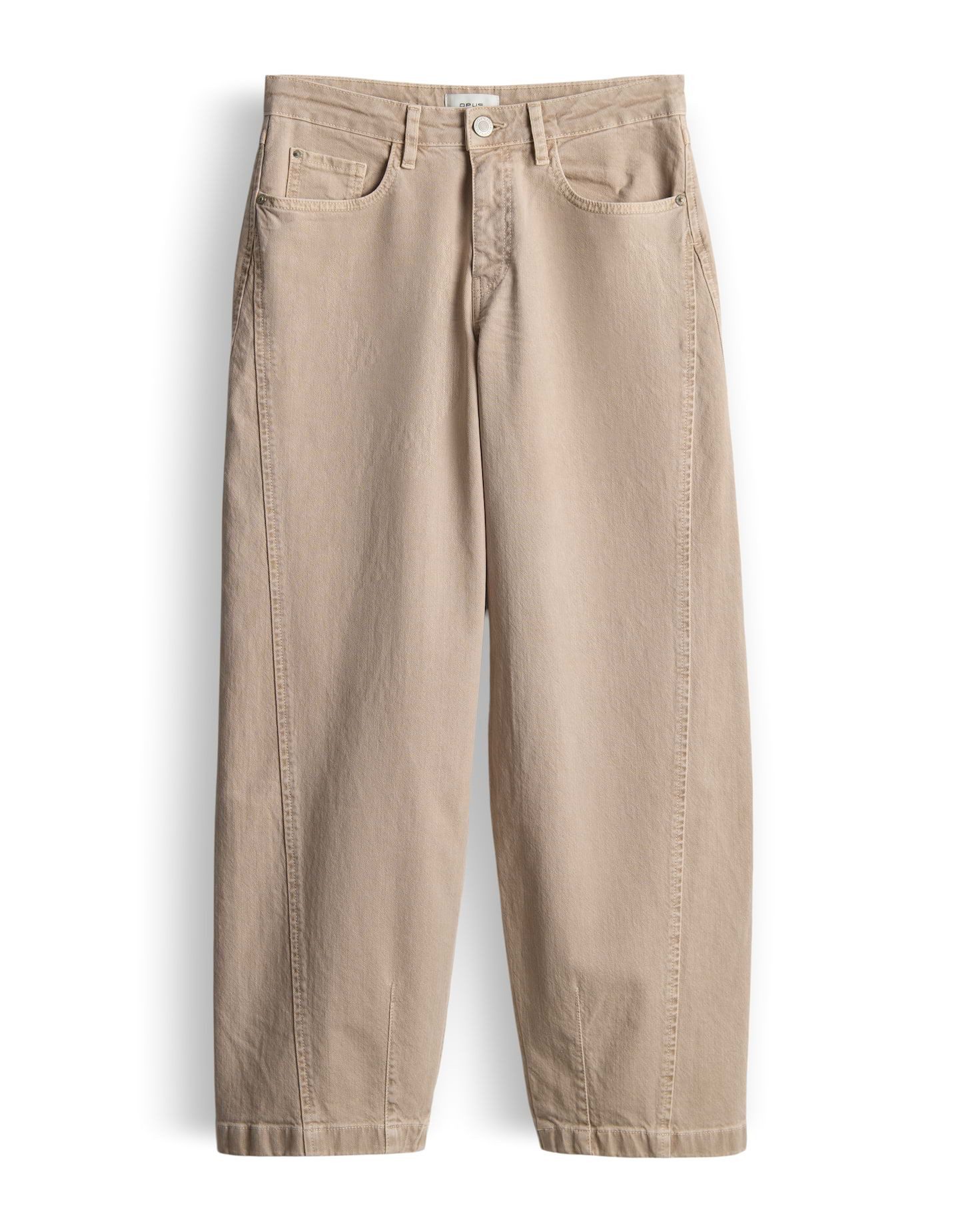 Relax-fit-Jeans LOLAH EDGY Barrel aus BCI Cotton Mix Mid Rise