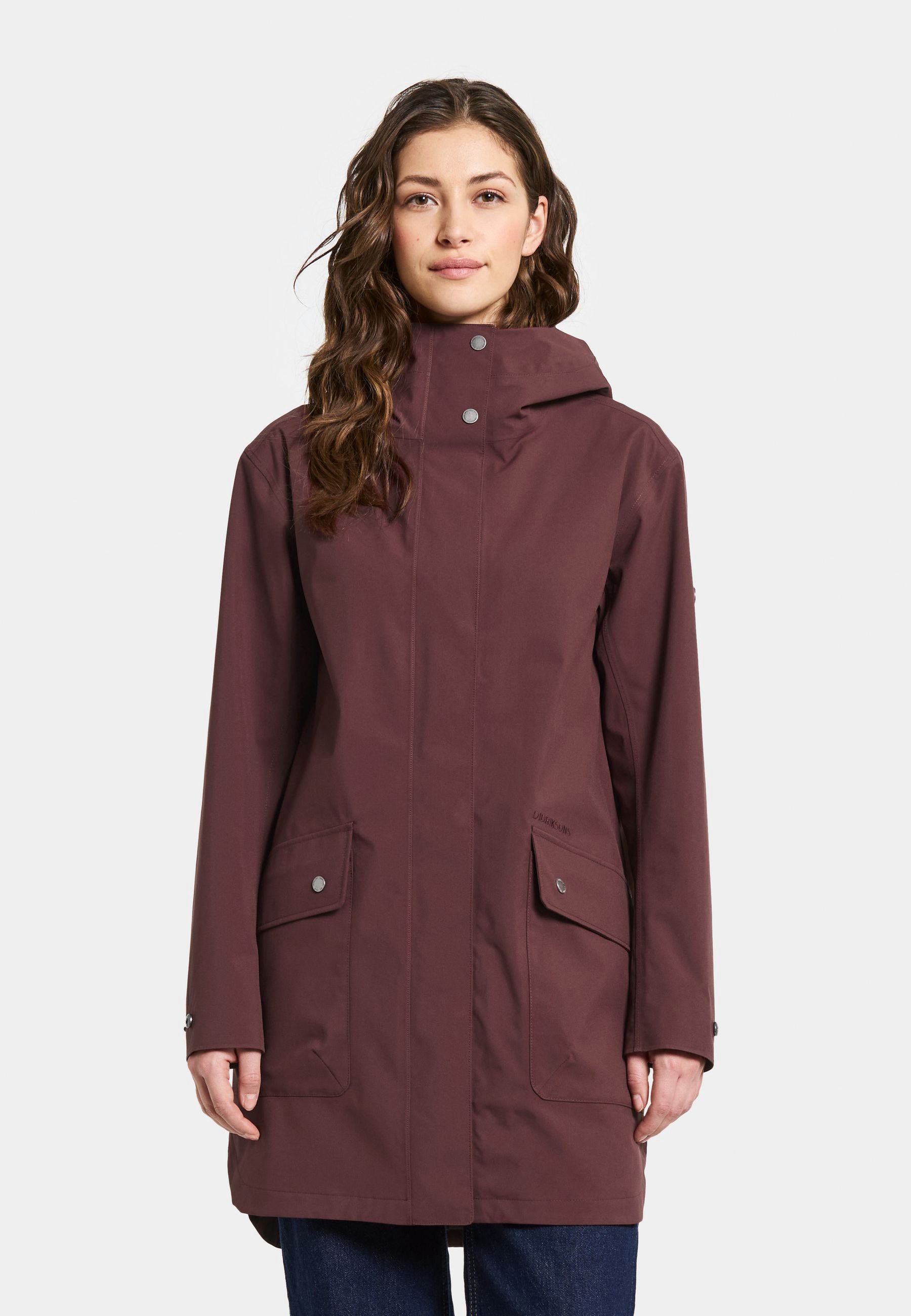 Didriksons Parka Gwen Parka mit Kapuze mit Taschen