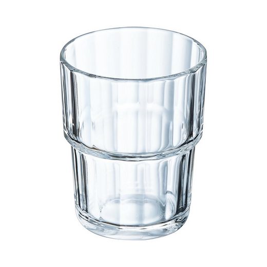 Arcoroc Tumbler-Glas »Norvege«, Glas, Trinkglas Wasserglas Saftglas 160ml Glas transparent 6 Stück
