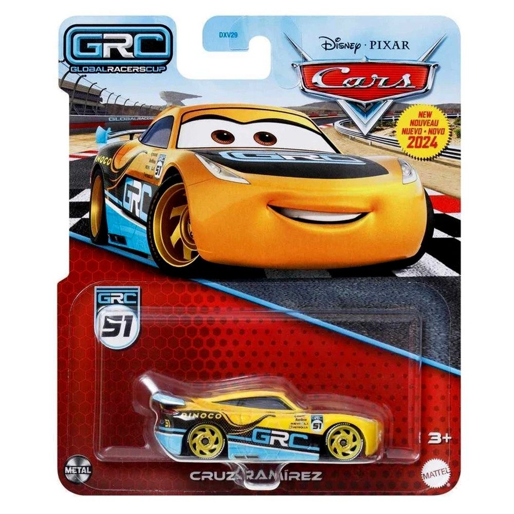 Disney Cars Spielzeug-Rennwagen Cruz Ramirez HYD13 Disney Cars GRC Die-Cast 1:55 Fahrzeuge