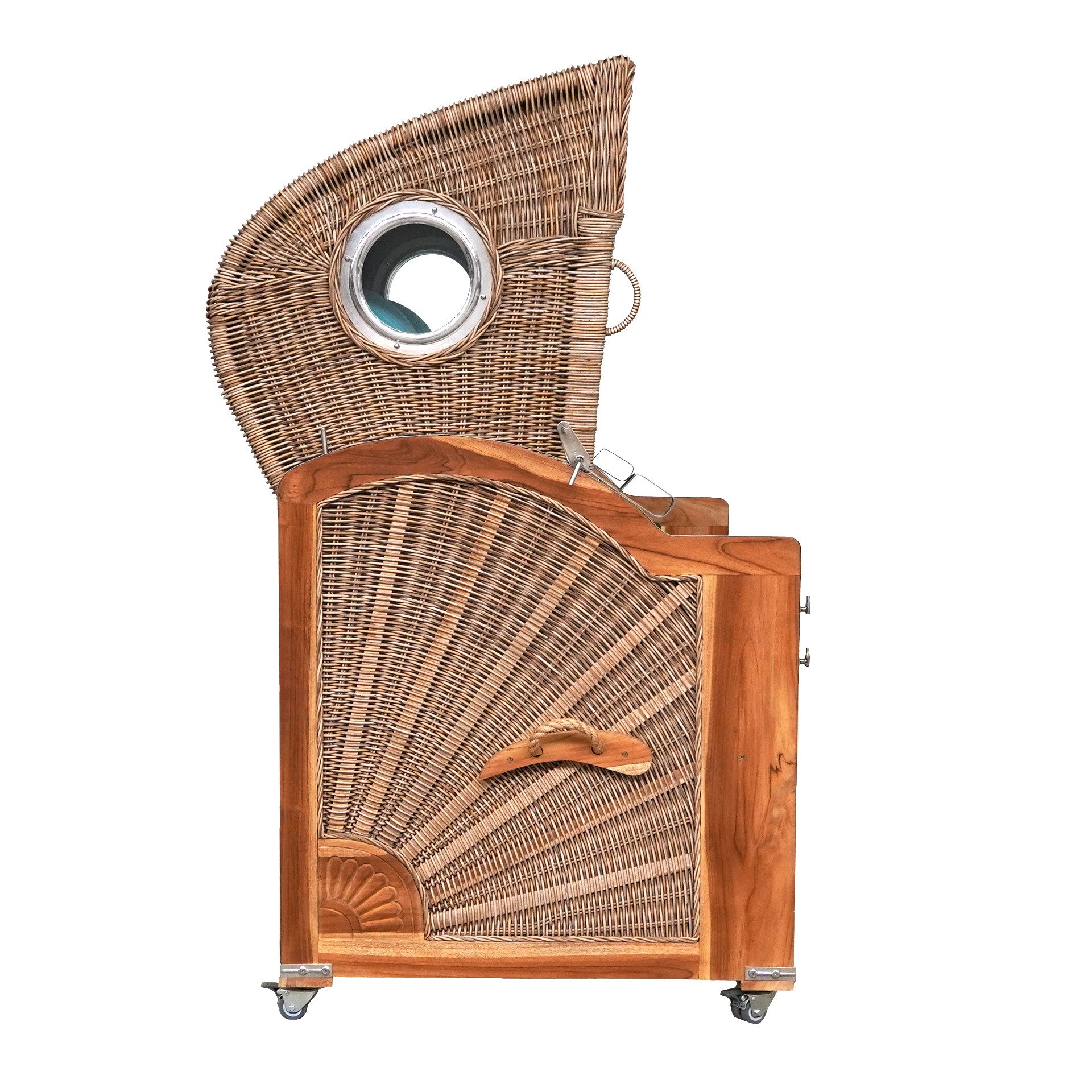 WebaVita Strandkorb Webavita Strandkorb Bali Teak günstig online kaufen