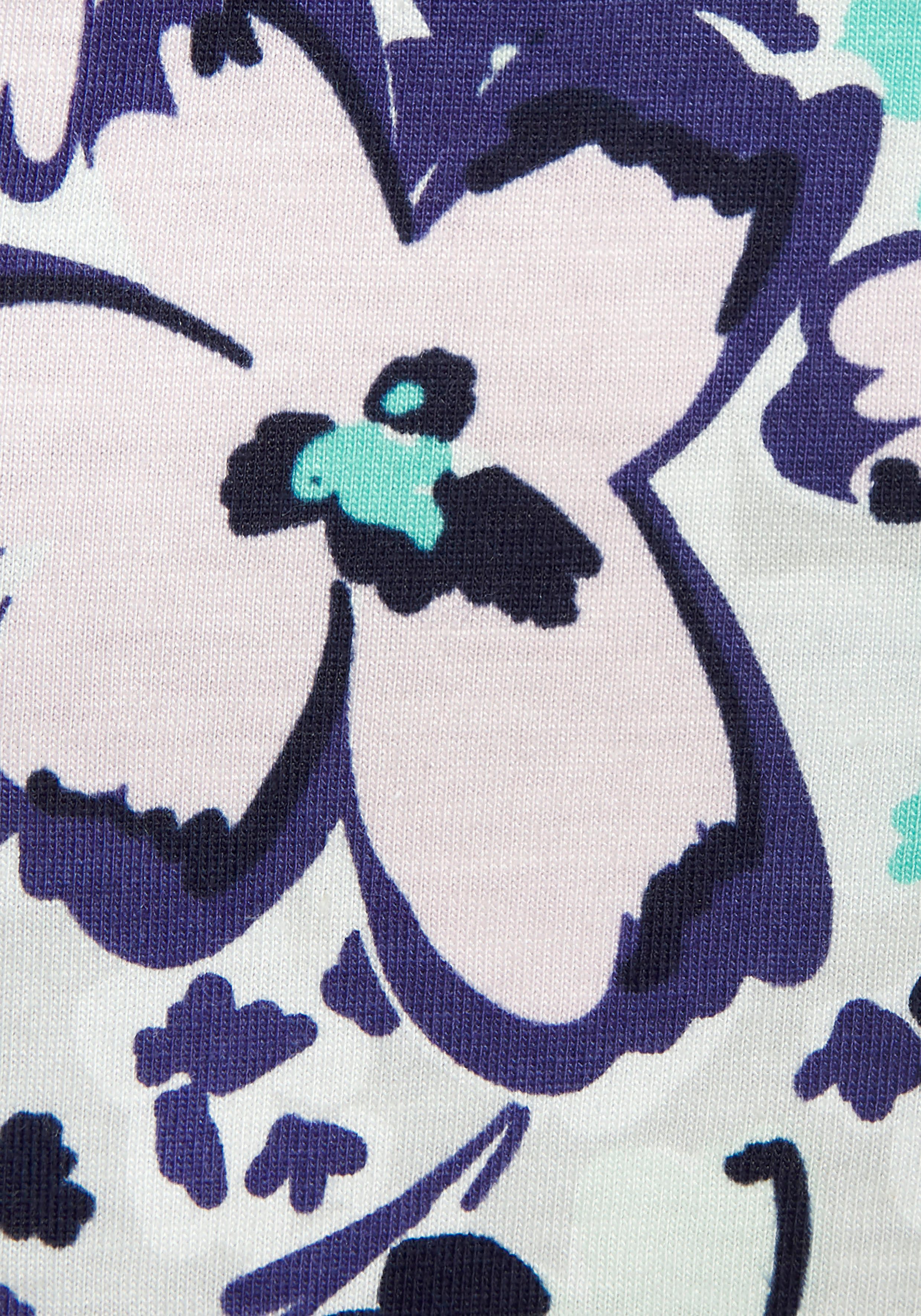 s.Oliver Pyjamahose (1-teilig) mit schönem Allover-Print